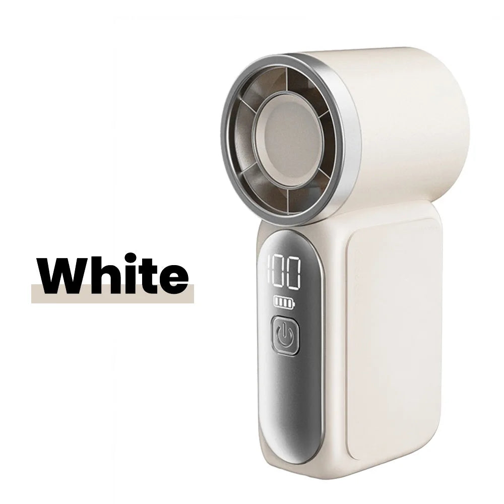 BreezeIQ™ Portable 5-Speed Rechargeable Mini Fan