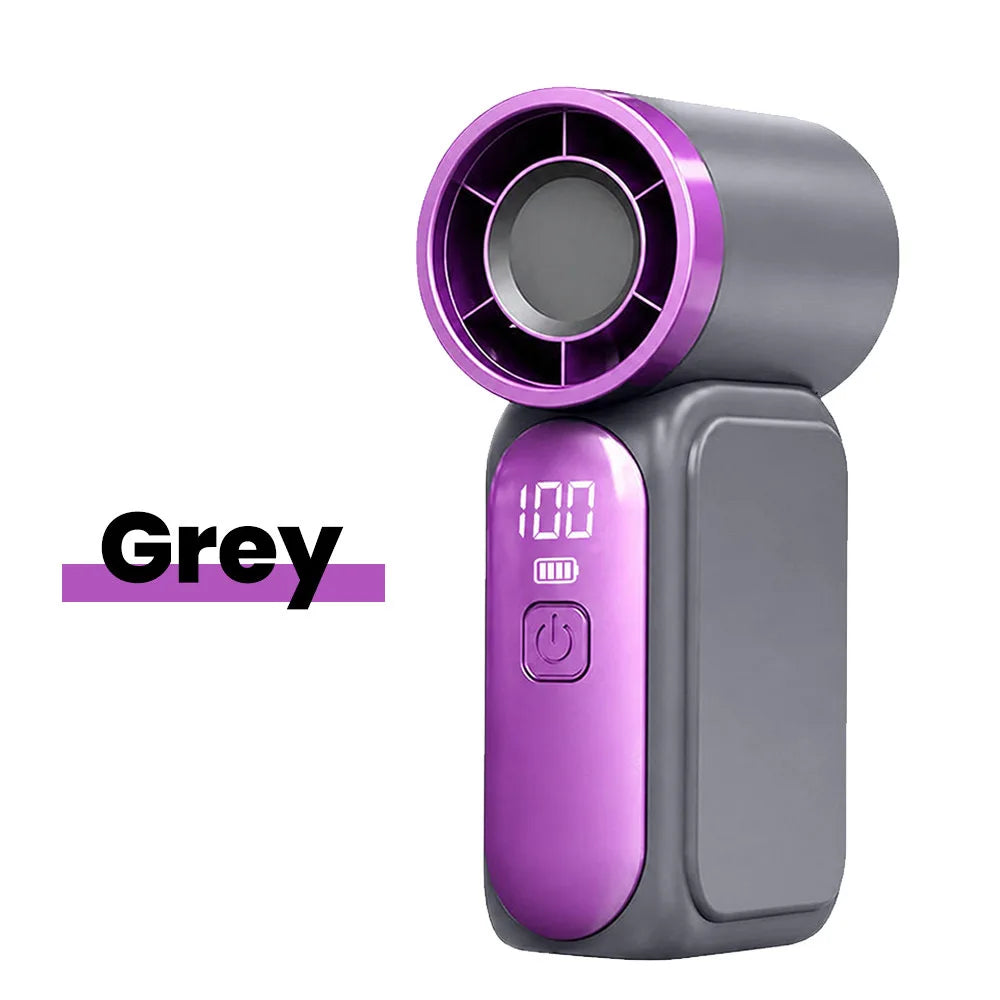 BreezeIQ™ Portable 5-Speed Rechargeable Mini Fan