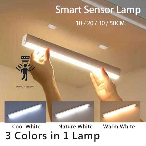 Rechargeable Motion Sensor LED Light Bar