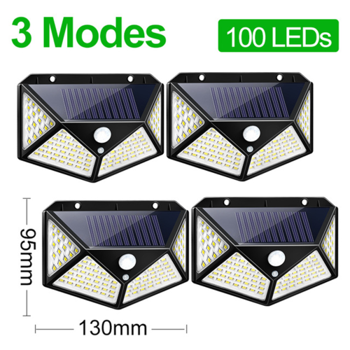 SolarGuard™ — 100 LED Motion Sensor Outdoor Light